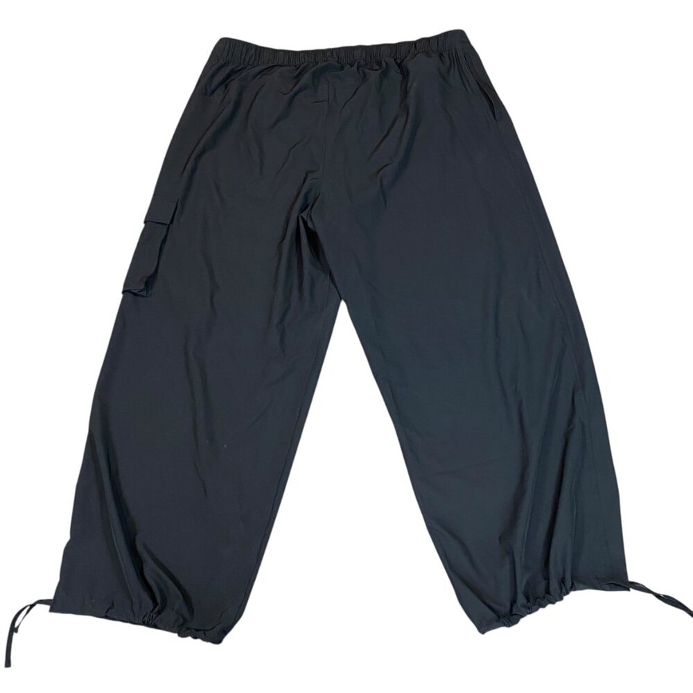 Never Not Hustling Drawstring Parachute Cargo Pan… - image 4